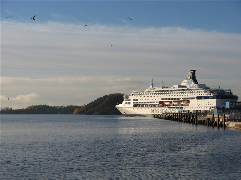 \'onze\' boot bij aankomst in Oslo