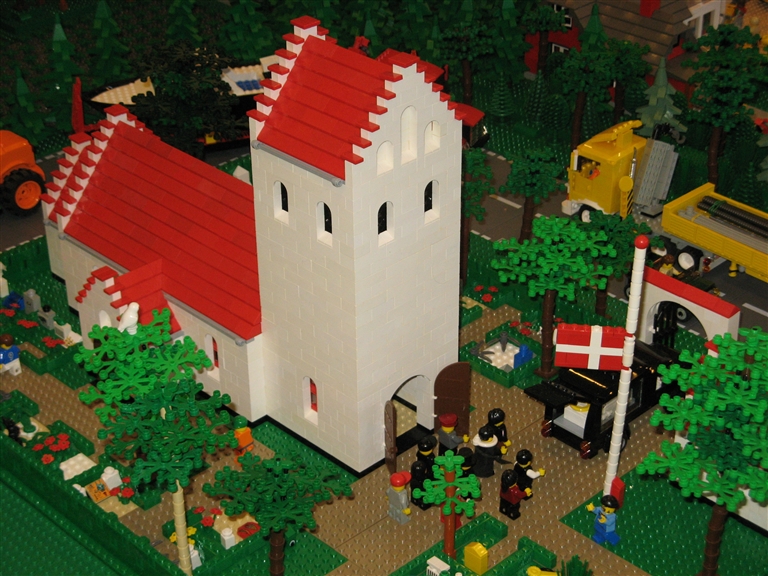 LEGO-World - Typisch Deense kerk